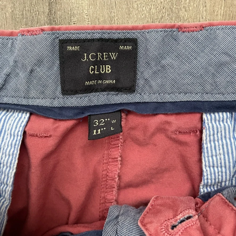 J. Crew Light Red Shorts Size 32